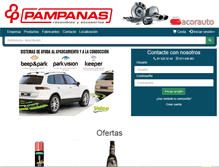 Tablet Screenshot of pampanas.es